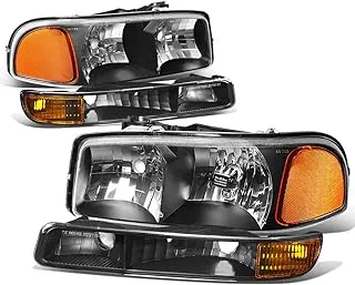 DNA MOTORING HL-OH-SIE994P-BK-AM Headlight Assembly, Driver and Passenger Side