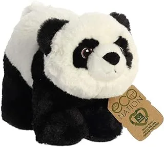 Aurora, 35012, Eco Nation, Panda, 9In, Soft Toy, Black & White