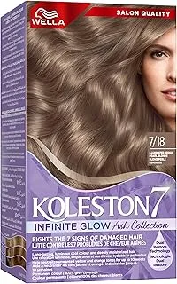 Wella Koleston Supreme Hair Color Infinite Glow Ash 7/18 Illuminated Medium Pearl Blonde