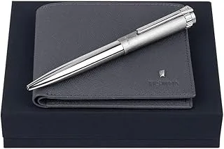 Festina FPBW101H Ballpoint Pen and Wallet 2-Piece Set, Dark Grey/Silver