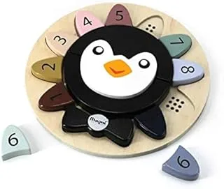 Puzzle Numbers Learning Magni, Penguin