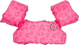 Swim Essentials Pink Leopard Puddle Jumper, suitable for Age 2-6 years