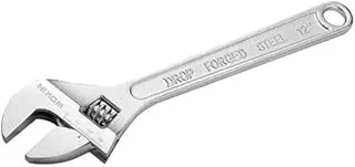 WOKIN ADJUSTABLE WRENCH MULTIPLE SIZES CHROME FINISH (10