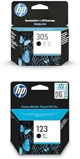 Hp Original Ink Cartridge Black + Black Original Ink Cartridge