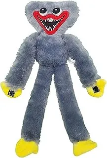 Italo Huggy Wuggy Poppy Play Plush Toy, Grey