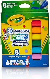 Crayola Pip-Squeaks Washable Markers, Multi-Colour, Cy58-8704