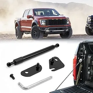 صدمة مساعدة الباب الخلفي لسيارة Ford F150 2015-2021، ملحقات صدمات الباب الخلفي للشاحنة متوافقة مع 2015 2016 2017 2018 2019 2020 2021 Ford F150 XL XLT Platinum Raptor King Ranch، ملحقات Ford F150