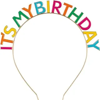 Unique 26379 - Enamel It's My Birthday Headband - 1 Count (Pack of 1)