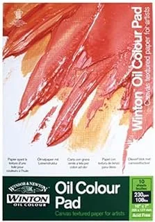 Winsor & Newton Winton Oil Colour Paper Pad 10sheets 10x7