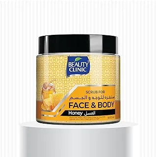 Beauty Clinic Honey Face and Body Scrub 500 ml