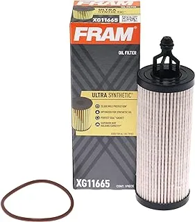 FRAM Ultra Synthetic XG11665, 20K Mile Change Interval Oil Filter for Chrysler, Dodge, Jeep and Ram Vehicles