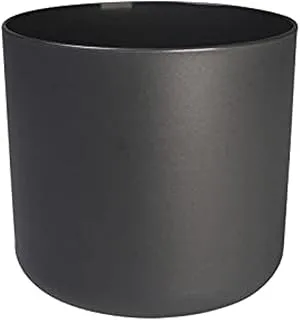 Elho GB Soft Round Plastic Pot, 30 cm Diameter, Anthracite