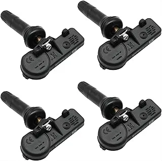 TPMS Tire Pressure Monitoring System Sensor 433MHz - Replaces 56029398AB 56029398AA 68241067AA - Compatible with Chrysler 300 Town&Country Dodge Charger Ram Grand Cherokee Wrangler 4-Pack