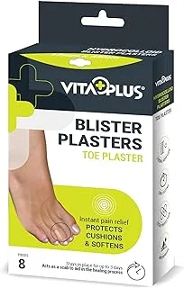 MEDINOX VP61544 HYDROCOLLOID PLA BLISTER TOE 8'S