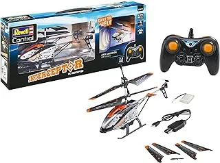 Revell Interceptor 23817 Remote Control Model Helicopter, Multicolor