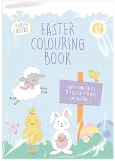 Gen Imports EAS4775 Easter Colouring Book | 1pc. Coloring, Multicolor