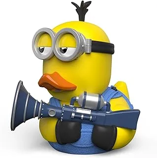 TUBBZ الإصدار الأول من Minions Kevin (مع Fart Blaster) شخصية البطة المطاطية المصنوعة من الفينيل القابلة للجمع - البضائع العالمية الرسمية - تلفزيون الأطفال والأفلام وألعاب الفيديو