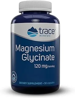 Trace Magnesium Glycinate 120mg/per serving. 90 Capsules