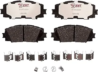 Premium Raybestos Element3 EHT™ Replacement Front Brake Pad Set for Select ’13 Scion iQ; ’12-’19 Toyota Prius C and ’06-’18 Toyota Yaris Model Years (EHT1184H)