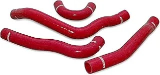 Mishimoto MMHOSE-EVO-10RD Silicone Radiator Hose Kit Compatible With Mitsubishi Lancer Evo X 2008-2015 Red