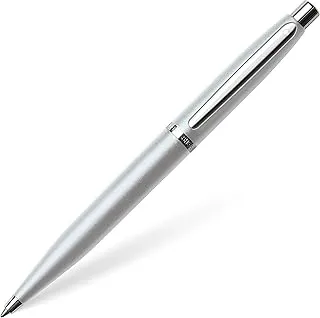 Sheaffer VFM Strobe Silver Ballpoint Pen with Chrome Trim