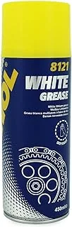 SCT MANNOL 8121 Lubrication White lithium Grease Spray - German Brand Quality - 450 ml