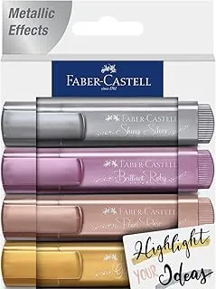 Faber-Castell Highlighter Metallic 4 colours FC154623