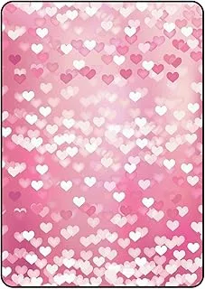 Eye Catching iPad Pro 12.9 (2021) Case Cover Printed Protective Case Cover For Apple iPad Pro 12.9 (2021) Pink Small Hearts