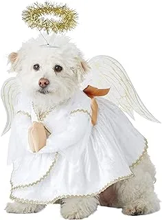 White/Gold_Heavenly Hound Dog Costume Large PET20153