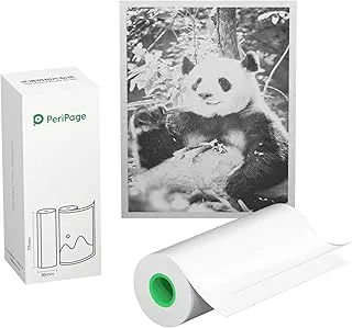 PeriPage 77x30mm (3inch) Translucent Photo Sticker Thermal Paper, 1 Roll in Box For A3, A9s MAX and Other 3inch Thermal Printers. A S TECH SALES (Translucent Photo Sticker 1Roll in Box)