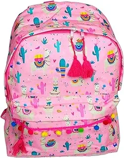 Ambar Holalama School Backpack, 16.4-Inch Size, Pink