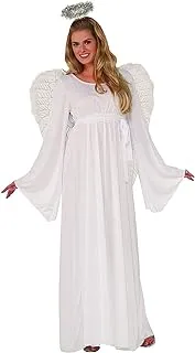 Forum Women's Angel Dress and Halo Value Costume, As Shown, Standard