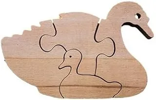 Parent Baby Animal Puzzles - Swan