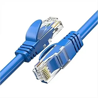 MODI كابل إيثرنت 5M Cat 6 UPT عالي السرعة 26AWG شبكة الإنترنت مضفر كابل محمي سلك LAN متوافق مع محول الألعاب PC PS5 PS4 Xbox Modem Router WiFi Extended Patch Panel