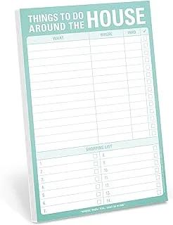 Knock Knock Things to Do Around the House Note Pad, 6 x 22.8 cmes