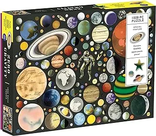 Zero Gravity 1000 Piece Puzzle With Shaped Pieces