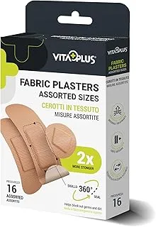 VITAPLUS Fabric Plaster (Assorted) - 16'S