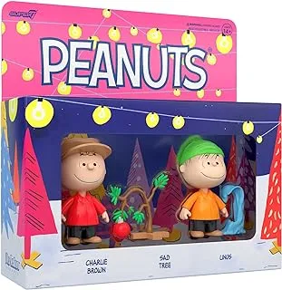 Peanuts Charlie Brown Christmas Tree and Linus Figures