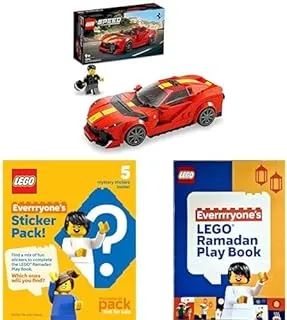 LEGO Speed Champions Ferrari 812 Competizione 76914 With LEGO Book & LEGO Surprise Stickers!