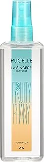 Pucelle La Sincere Body Mist - Fruityphany | Dazzle and Shine With Fruityphany | Combination Exuding Fruity Freshness Of Passion Fruit, Honeydew and Hints Of White Flower | 115ml