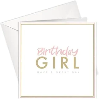 Greeting Card | BIRTHDAY GIRL - HAVE A GREAT DAY |SharetheLove (Foil Card)