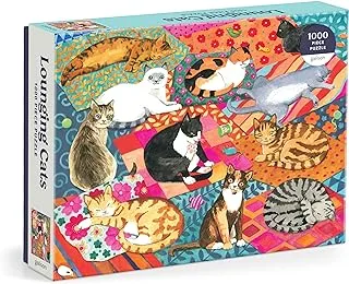 Lounging Cats 1000 Piece Puzzle