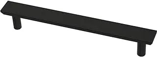 Franklin Brass Simple Chamfered Cabinet Pull, Black, 5-1/16