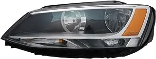 TYC Left Headlight Assembly Compatible with 2011-2016 Volkswagen Jetta