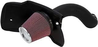 K&N Cold Air Intake Kit: Increase Acceleration & Towing Power, Guaranteed to Increase Horsepower up to 14HP: Compatible with 5.3L, V8, 1999-2007 Chevy/GMC/Cadillac (Silverado, Suburban,Tahoe)57-3023-1