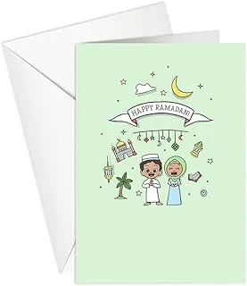 Greeting Card - Ramadan | RAMADAN KAREEM | HAPPY RAMADAN | KIDS | SharetheLove (‎Standard A5)