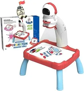 ECVV Educational Early Learning Kids Projector Drawing Board - Children Educational Painting Art Projector Kids Toy Fun Desk Drawing Set