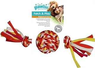 Pawise Colorful Braided Rope Ball-20Cm