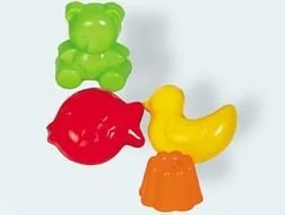 Gowi Objects Moulds Toys 4-Pieces of Set