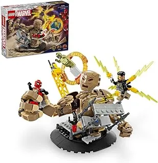 LEGO® Marvel Spider-Man vs. Sandman: Final Battle 76280 Building Blocks Toy Set; Toys for Boys, Girls, and Kids (347 Pieces)